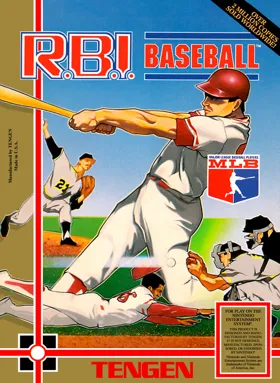 R.B.I. Baseball (USA) (Unl) box cover front